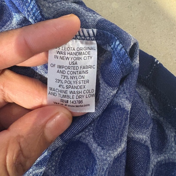 Leota Navy Sleeveless Mini Dress - Picture 5 of 5